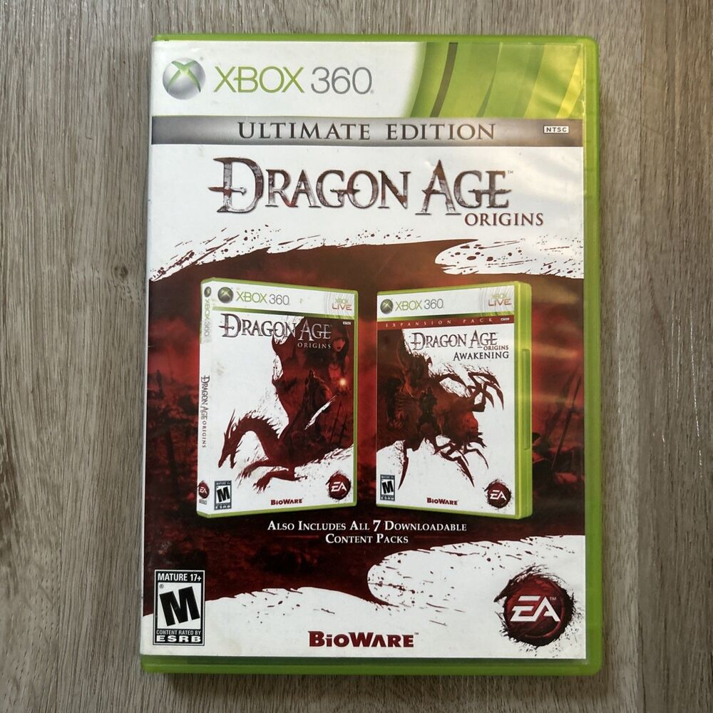 Dragon Age Origins Ultimate Edition Xbox 360 Complete CIB w/ Manual & Inserts